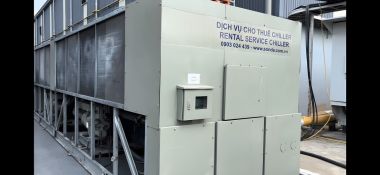 Cho thuê khẩn cấp chiller giải nhiệt gió cho trung tâm thương mại tại TP.HCM