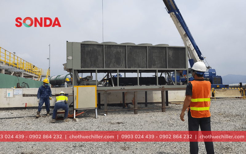 Cho thuê chiller 50 Ton - 1000 Ton